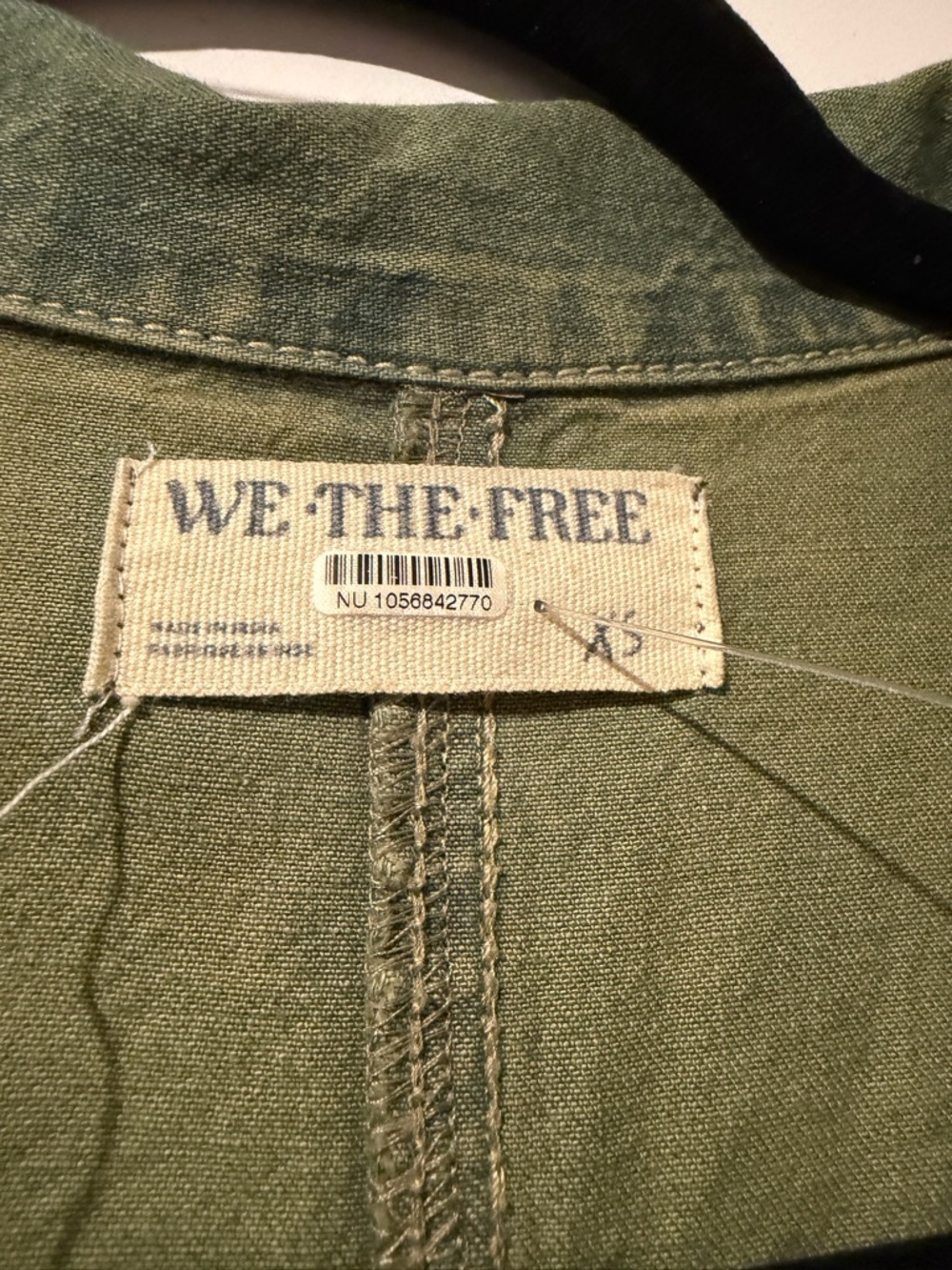 We The Free EverGreen Margarita Jumpsuit Size XS 🔥 look at the acid wash color - Picture 2 of 8